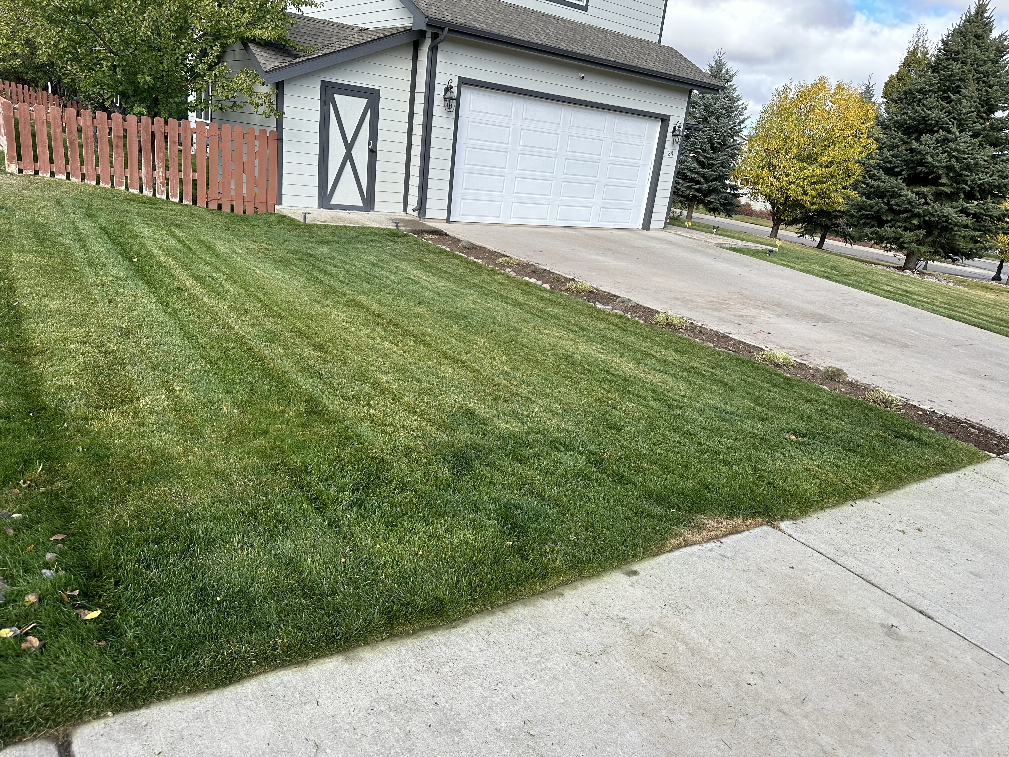 Estate lawn maintenance mowing Vail Valley Colorado